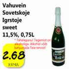 Vahuvein Sovetskoje Igristoje sweet
