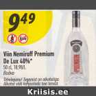 Allahindlus - Viin Nemiroff Premium
De Lux 40%*