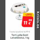 Tort Lydia Eesti
Leivatööstus, 1 kg