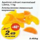 Allahindlus - Apelsini-sidruni marmelaad Laima