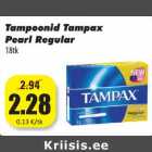 Allahindlus - Tampoonid Tampax
Pearl Regular
