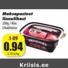 Maksapasteet
linnulihast
