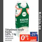 Allahindlus - Täispiimast keefir Farmi, 3,8%, 1 kg