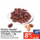 Allahindlus - Dražee mandel tumedas šokoladis V.Pergale, 1 kg