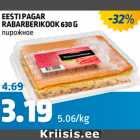EESTI PAGAR RABARBERIKOOK 630 G