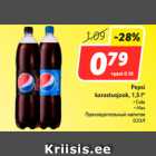 Allahindlus - Pepsi
karastusjook, 1,5 l*