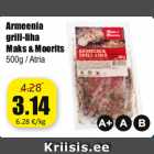 Allahindlus - Armeenia
grill-liha
Maks & Moorits
