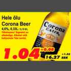 Allahindlus - Hele õlu Corona Beer