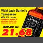 Allahindlus - Viski Jack Daniel`s Tennessee
