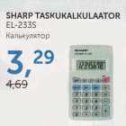 SHARP TASKUKALKULAATOR