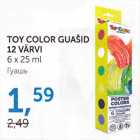 TOY COLOR GUAŠID 12 VÄRVI