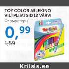 TOY COLOR ARTEKINO VILTPLIIATSID 12 VÄRVI