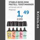 STABILO BOSS MINI PASTELLE TEKSTIMARKER