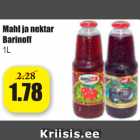 Магазин:Grossi,Скидка:Сок и нектар Barinoff, 1 л