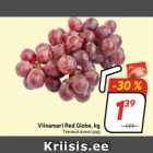 Allahindlus - Viinamari Red Globe, kg
