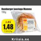 Allahindlus - Hamburger juustuga Mamma 195 g