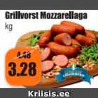 Allahindlus - Grillvorst Mozzarella kg