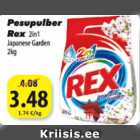 Allahindlus - Pesupulber Rex 2in1