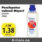 Allahindlus - Pesuloputusvahend Mayeri