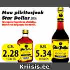 Muu piiritusjook Star Dollar 30% 