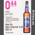 Alkohol - Hele õlu Saku originaal 4,6% 500 ml