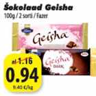 Šokolaad Geisha 100g