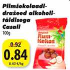 Piimšokolaadidražeed alkoholitäidisega Casali 100 g