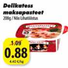 Delikatess maksapasteet 200 g
