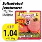 Suitsutatud juustuvorst 170 g