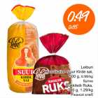 Leiburi Klassikaline Suur Kirde sai, 500 g; Rukkileib Ruks, 380 g
