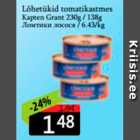 Lõhetükid tomatikastmes Kapten Grant 