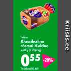 Leibur Klassikaline röstsai Kuldne 250 g