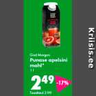 God Margon Punase apelsini mahl* 1 l