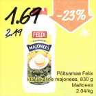 Põltsamaa Felix klassikaline majonees, 830 g