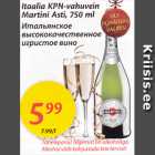 Магазин:Maxima,Скидка:Итальянское высококачественное игристое вино
