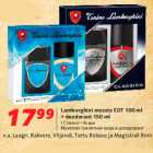 Lamborghini meeste EDT 100 ml
+ deodorant 150 ml