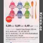 Philips Avent beebi tass tilaga 200 ml, al 6. elukuust, l tk või 260 ml, al l2, elukuust l lk või võõrutuslusikad, al 6. elukuust 2 tk/pk