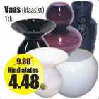 Vaas(klaasist)
1tk