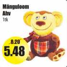 Mänguloom
Ahv
1tk