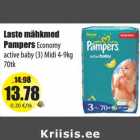 Allahindlus - Laste mähkmed
Pampers