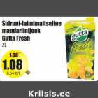 Allahindlus - Sidruni-laimimaitseline
mandariinijook
Gutta Fresh
2L