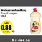 Allahindlus - Nõudepesuvahend Fairy