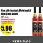 Allahindlus - Muu piiritusjook Moldavskii
Aist Black Label
30%, 0,5L
