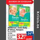 Mähkmed - Mähkmed Active Baby JP Minus, Pampers