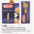 Allahindlus - Barilla Penne Rigate torukesed või Maccheronicini