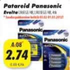 Patareid Panasonic Evolta 