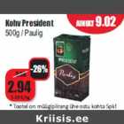 Kohv President 500g / Paulig