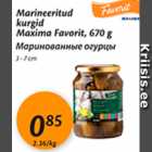 Магазин:Maxima,Скидка:Маринованные огурцы