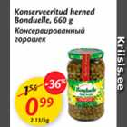 Allahindlus - Konserveritud herned Bonduelle, 660 g