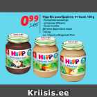Allahindlus - Hipp Bio puuviljapüree, 4+ kuud, 130 g